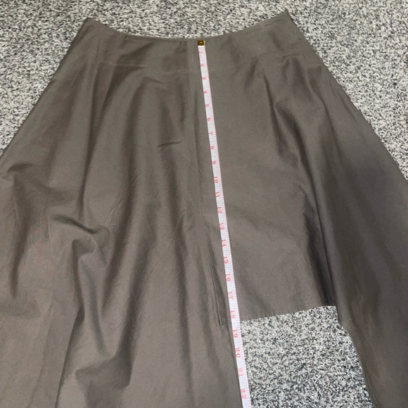 Yohji Yamamoto Asymmetrical Tan Skirt, Size 1 (Medium) - Picture 8 of 10